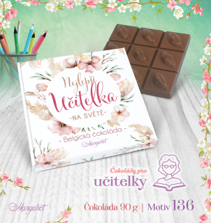 Belgická čokoláda 90 g  |  Motiv 136